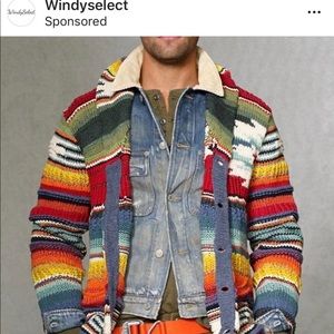 Men’s Southwest boho COPY sweater